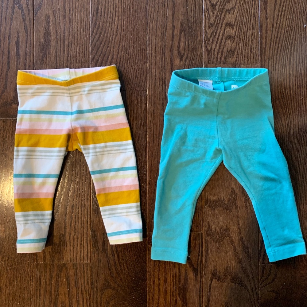TEA baby girl pants. 6-9 months